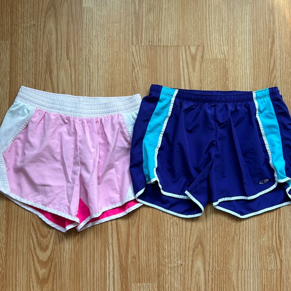 Lot Of 2 Pairs Of Running Shorts - image 1